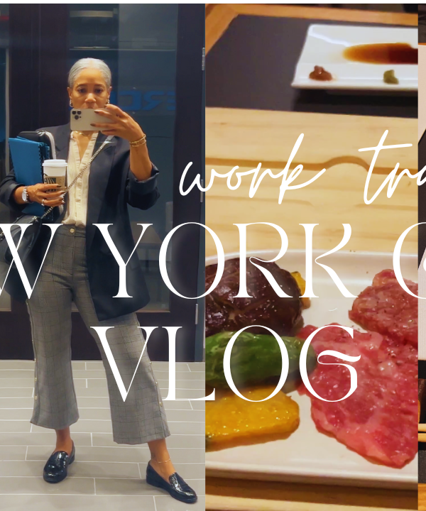 NYC Work Travel Vlog! Towa Sushi + Muji Shopping