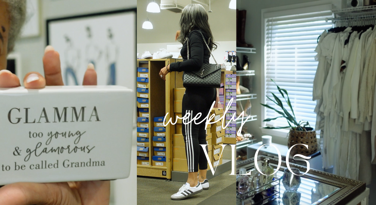 New Vlog: WFH Office Space, Hello Fresh, Clean Out My Closet, & Loafer Shopping!